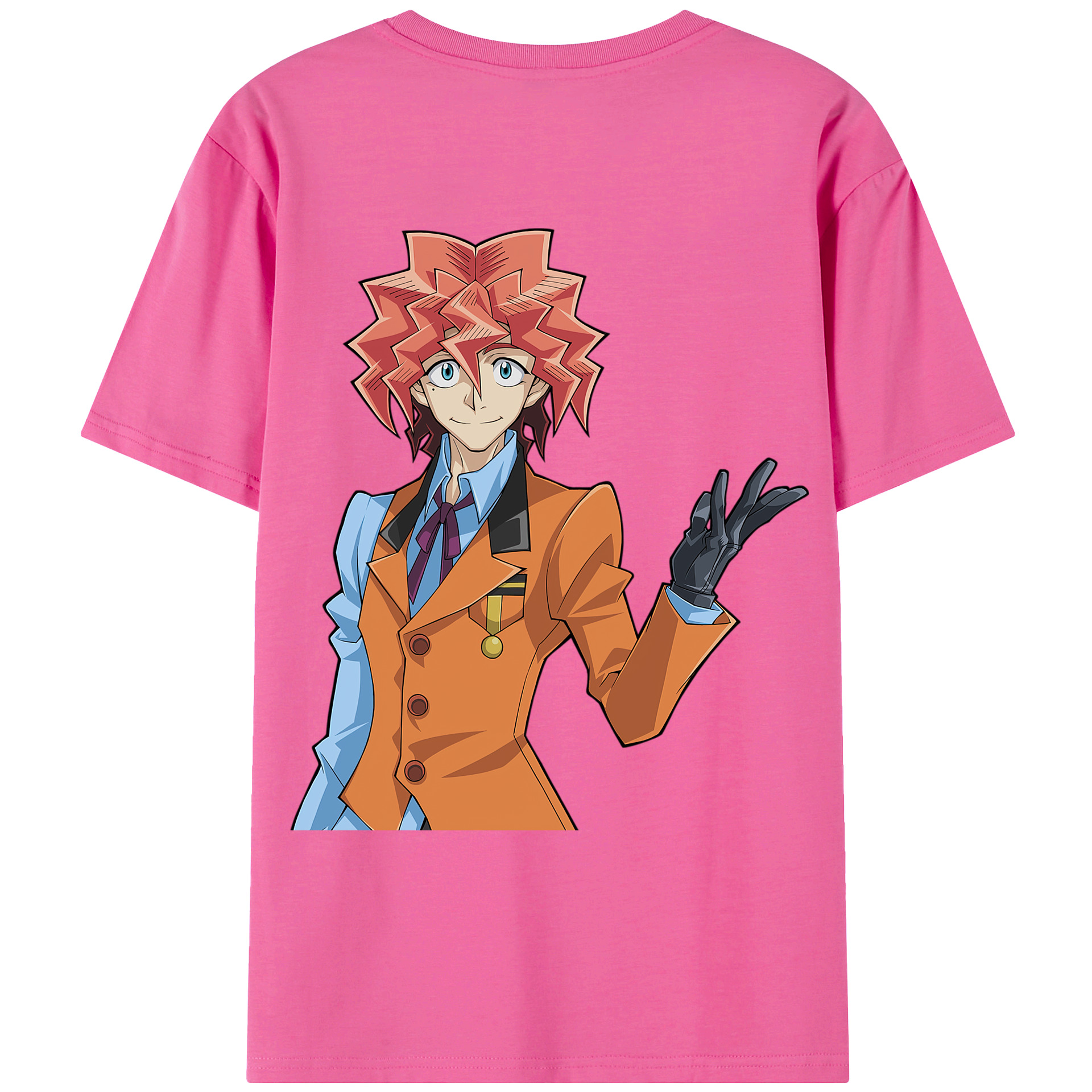 遊☆戯☆王 Yu-Gi-Oh! レディース半袖Tシャツ(バックプリント)